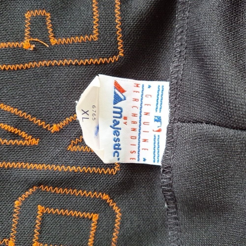Vintage 90s Cal Ripken Baltimore Orioles Majestic Jersey Shirt Men's XL - Picture 4 of 4